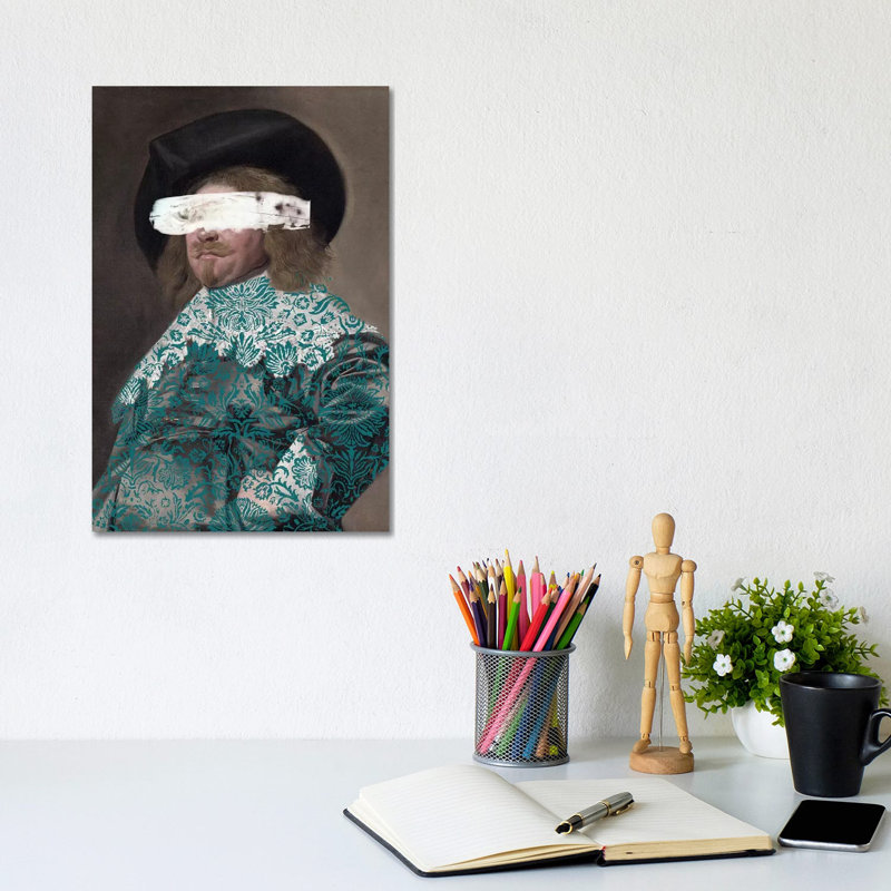 Masked Master II by Studio W - Gallery-Wrapped Canvas Giclée on Canvas, Canvas, 20.32 cm H x 30.48 cm W