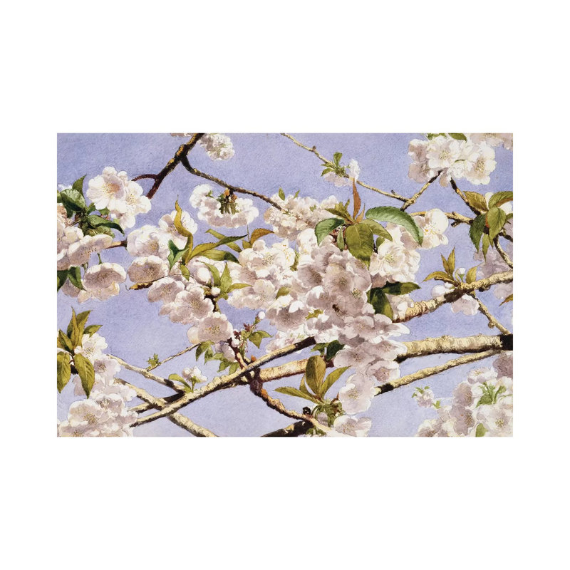 Apple Blossoms by John William Hill - Wrapped Canvas Painting, 152.5 cm H x 101.5 cm W