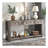 Console Table/Sofa Table With Storage Drawers And Bottom Shelf For Entryway Hallway (Gray Wash)-716898914