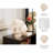 12" Polyresin Coral Fan Decor, Ivory