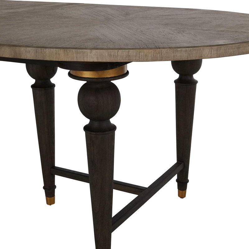 Roderick Oval Solid Wood Dining Table