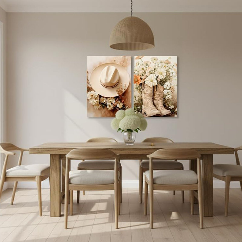 2 Piece Wrapped Canvas Print