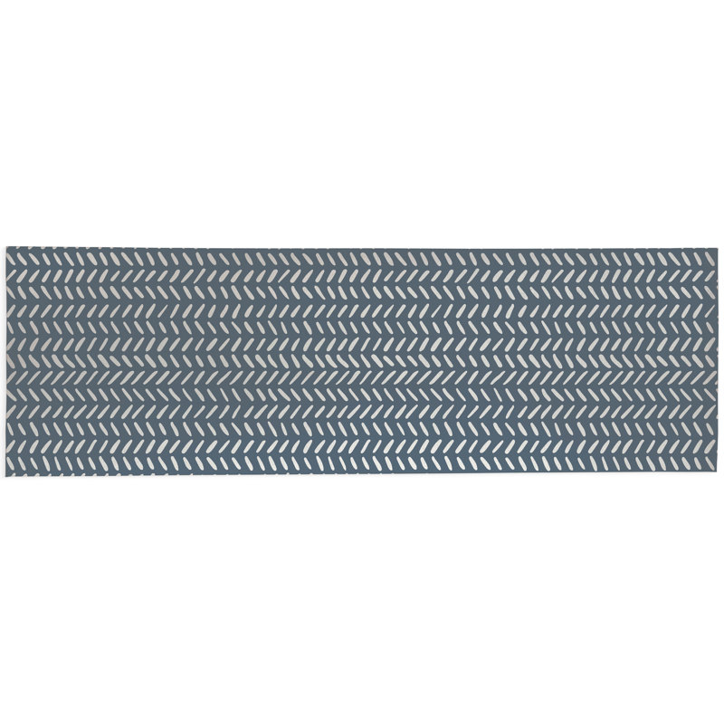 Dream Splat Non-Slip Outdoor Rug, Runner 2'6" x 8'