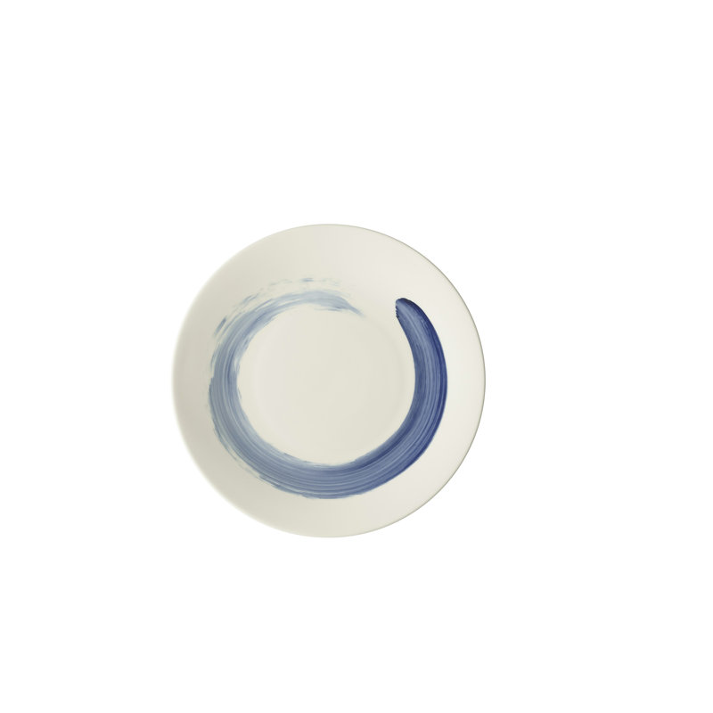 Brushstroke Handmade Bone China Dinner Plate