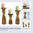Wood Tabletop Pillar-436452627