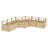 95" Solid Wood Raised Garden Bed