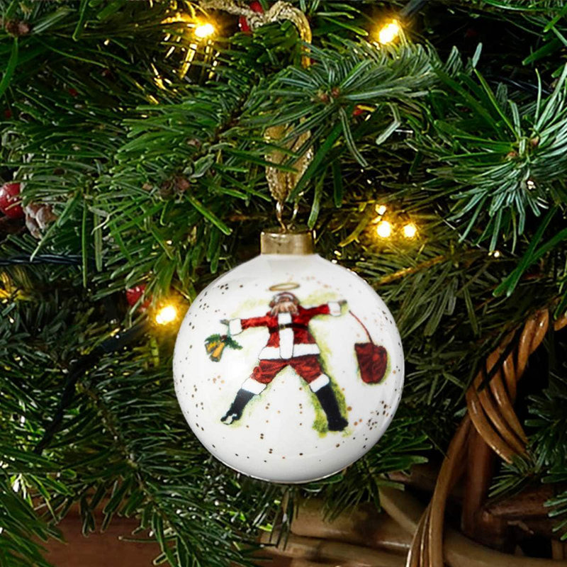 Doodles Best in Snow Bauble