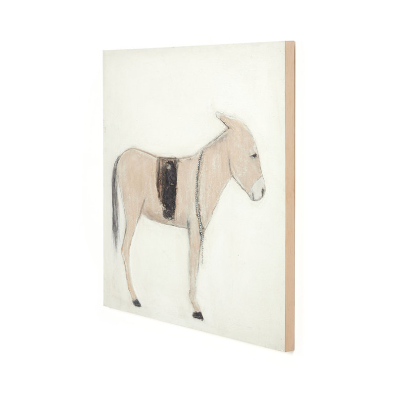 Burro Dia by Paul Meyer, 32" H x 32" W