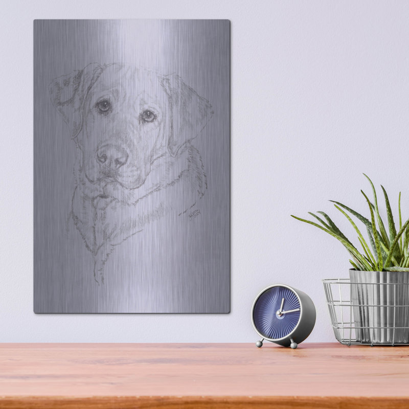 «Labrador» par Barbara Keith, H 16 po x l 12 po