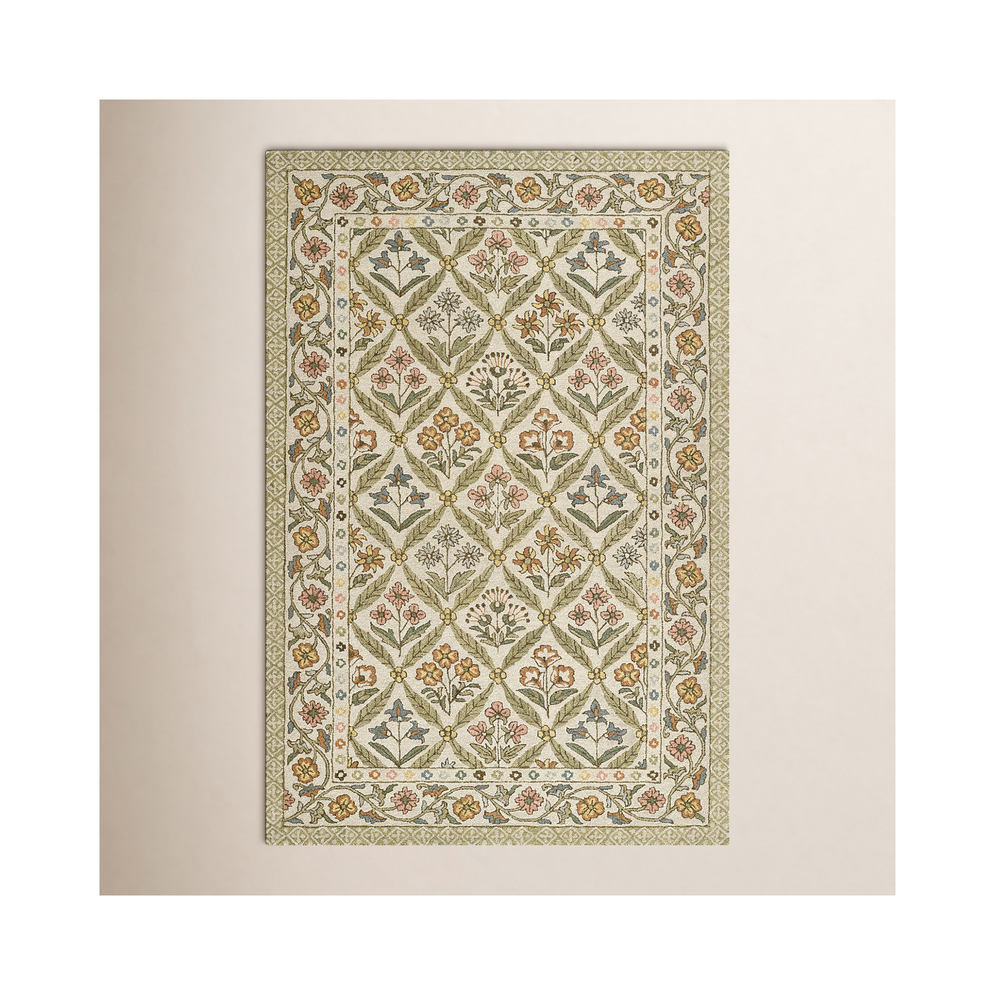 Alice Handmade Wool Rug, Runner 2'6" x 8'