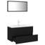 Audreauna 800mm Single Bathroom Vanity with Integrated Ceramic Basin-1866373742