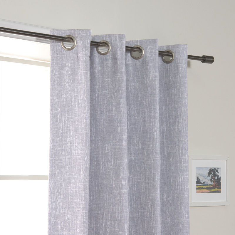 Francesca Blackout Curtain Panel Pair, Blue, 52" W x 63" L