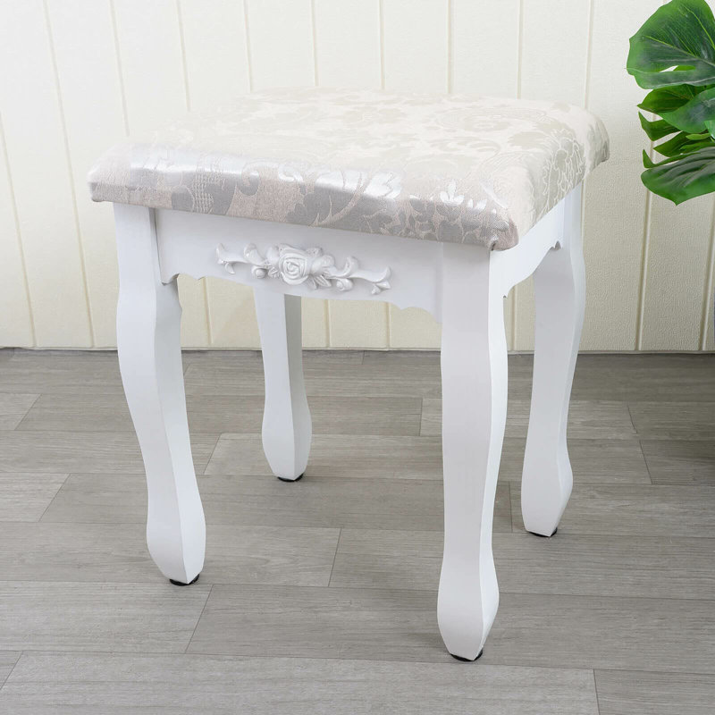 Gulley Solid Wood Accent Stool