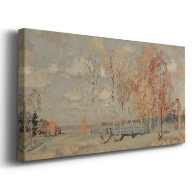 Série paysage - DCCLXVII - Toile tendue avec châssis encadré - Prêt à être accroché