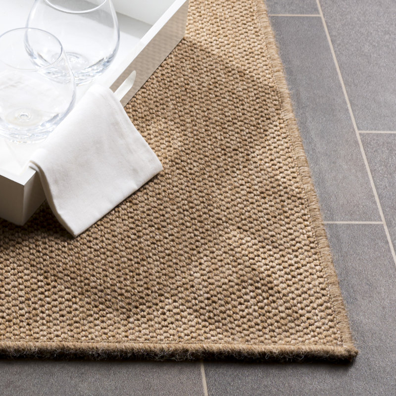 Sisal Performance 800 Performance Solid Color Indoor Rug, Square 6'7"