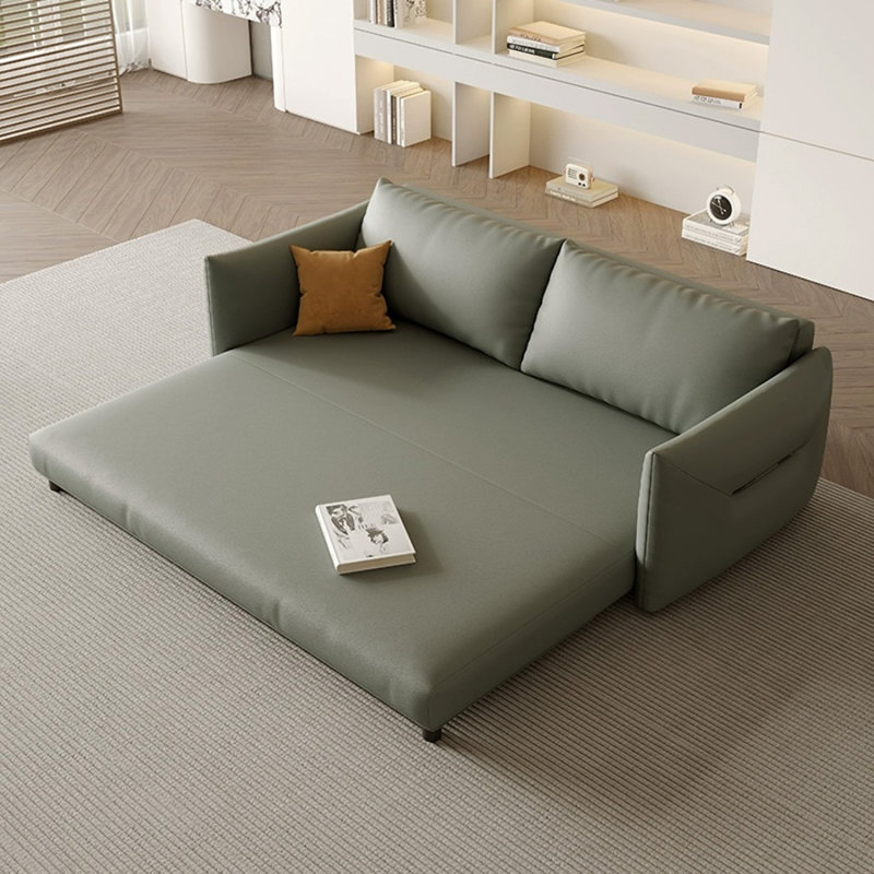 Canapé-lit en similicuir Loveseat, 59.06"W*34.65"D*27.56"H