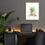 «Grown At Home 2 Cream» par Danhui Nai, art mural en verre acrylique-1707809344