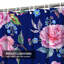 Rideau de douche sans couture avec 12 crochets-129035950