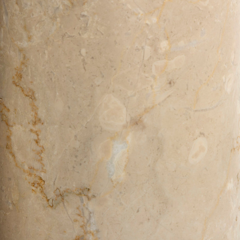 Bremen Table Lamp, Cream Marble