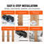 Invisible Kit de garde-corps en acier inoxydable