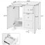 Base de meuble-lavabo simple 29,96 po seulement-101785149
