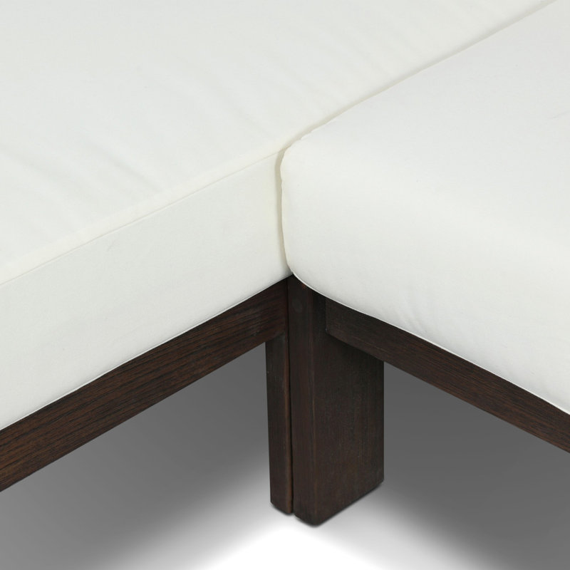Canapé modulaire d'extérieur 2 pièces Cy, Orienté à gauche (vu de face)