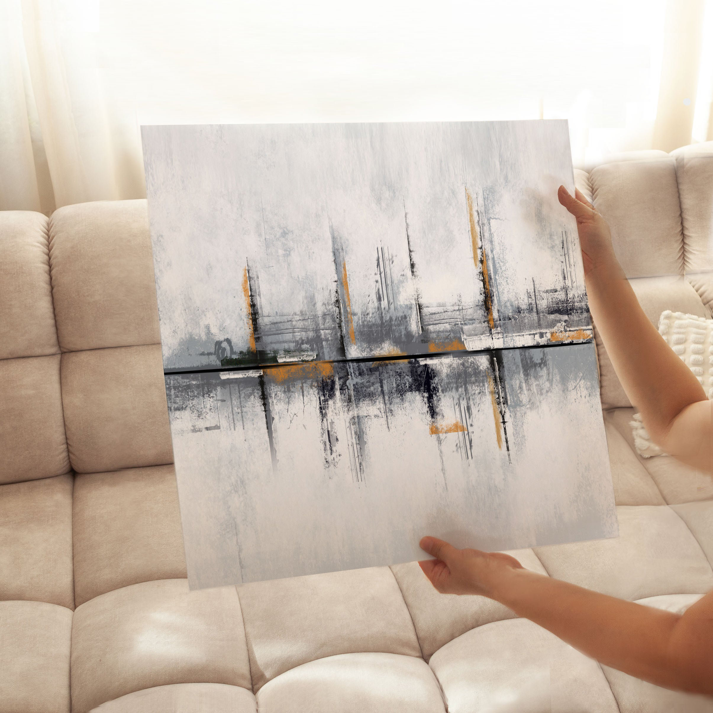 Wrought Studio™ Abstract Transitional Abstract Transitional Unframed ...