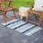 Striped Indoor / Outdoor Rug