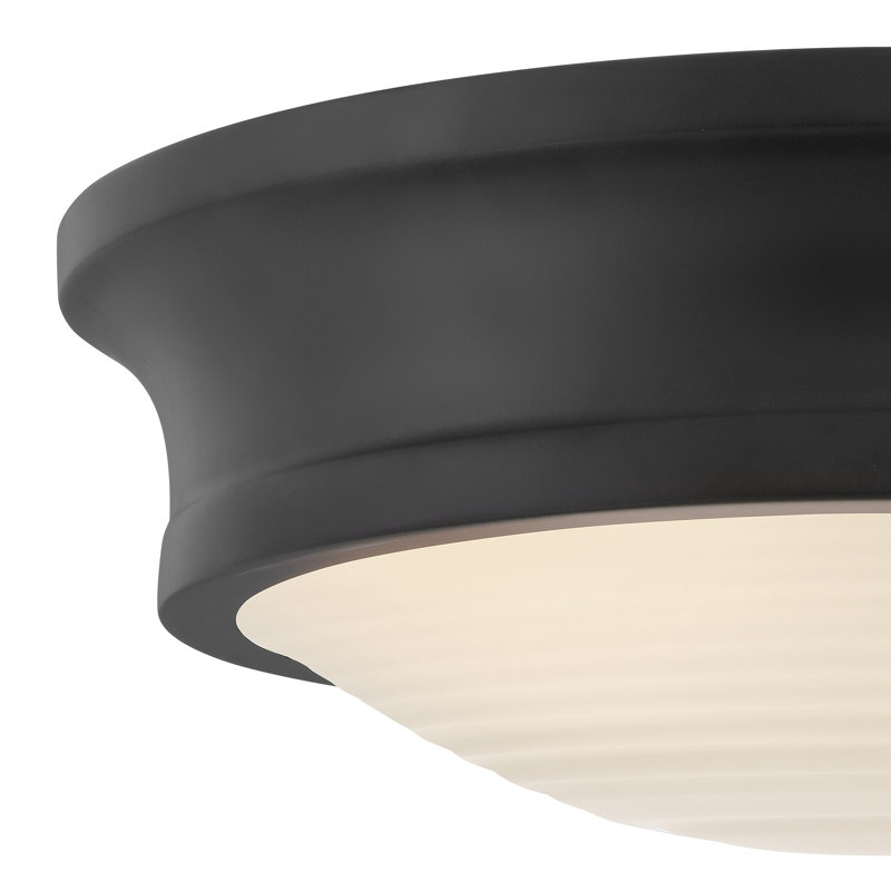 Hinkley Ellis Medium Flush Mount, Black