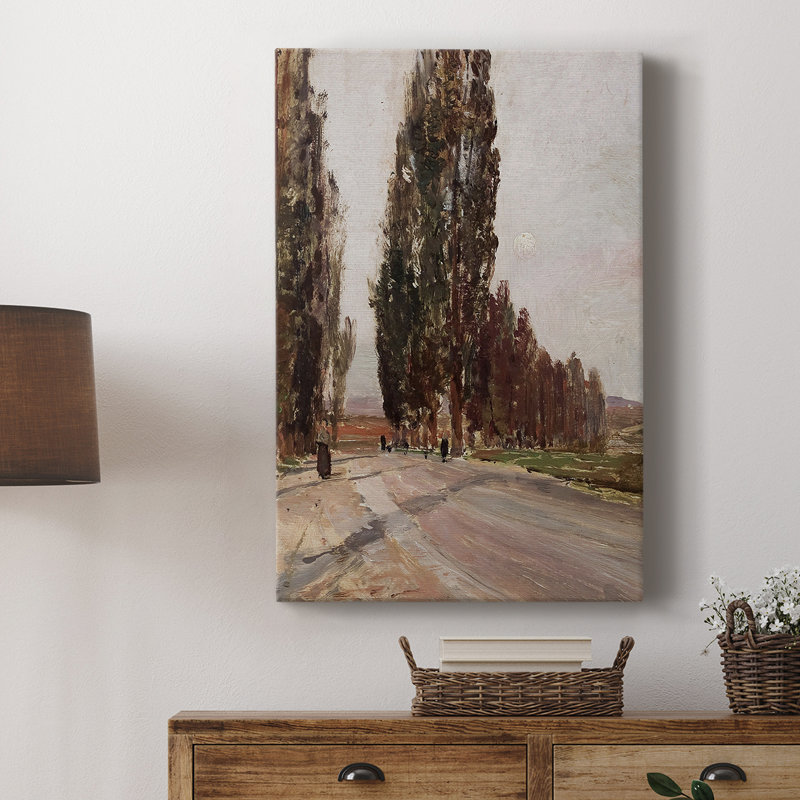 Paysage rétro CCL - galerie Cavas sur mesure, H 48 po x l 32 po