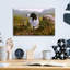 Art mural en verre rouge «Thoughtful Border Collie» par John Silver, Red Barrel Studio®-1902005081