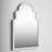 Elberta Solid Wood Flat Wall Mirror
