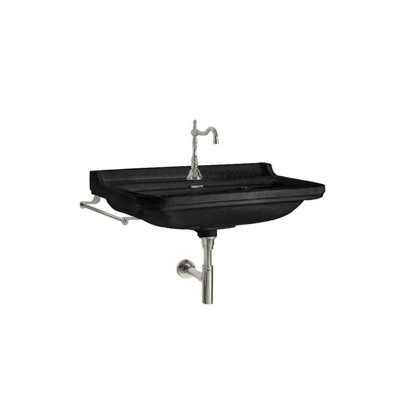 Waldorf 23.6'' L Bathroom Sink, Single Hole Faucet