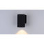 Applique murale d'extérieur classique 1 lumière noire mat 10 po Brystol