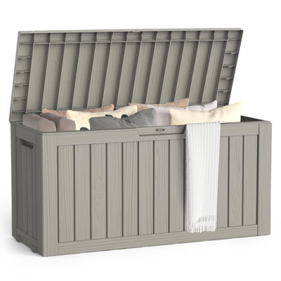 Outdoor Deck Storage Box, 75 Gallon Deck Box