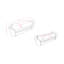 Banc de rangement rembourré Feunisha-465405905