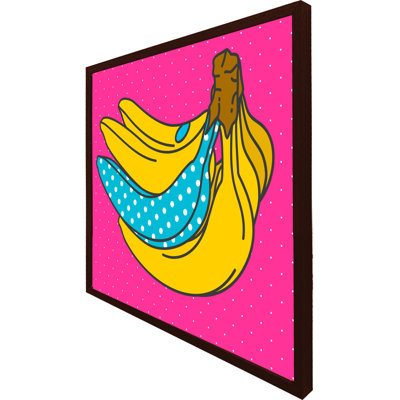 Freeburg Pop Art Banana - Single Picture Frame Print