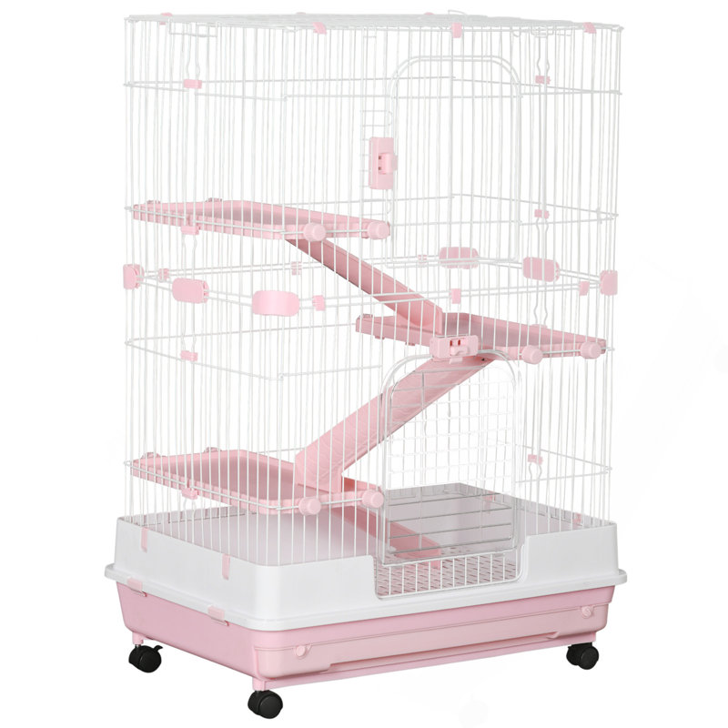 Cage à lapin avec roulettes Rabbit Hut