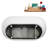 61" Streamline Soaking Freestanding Tub and Tray With Drain-101310194