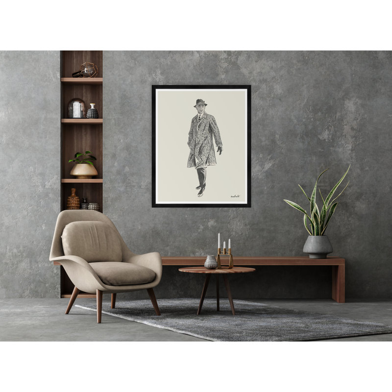 Raincoat Gentlemen Print