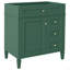Meuble-lavabo de salle de bain sans lavabo supérieur, armoire de rangement moderne avec 2 tiroirs et un tiroir basculant-238564674-238564697