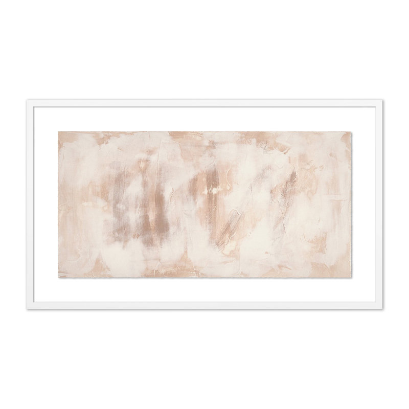 Facade Painting by Jess Engle, 18.5" H x 32" W, Black Maple Framed