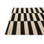 Tapis noir et blanc Newsom