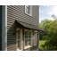 Palram - Canopia Augustine 3.7' x 3'  Awning - Black/Gray-138136914