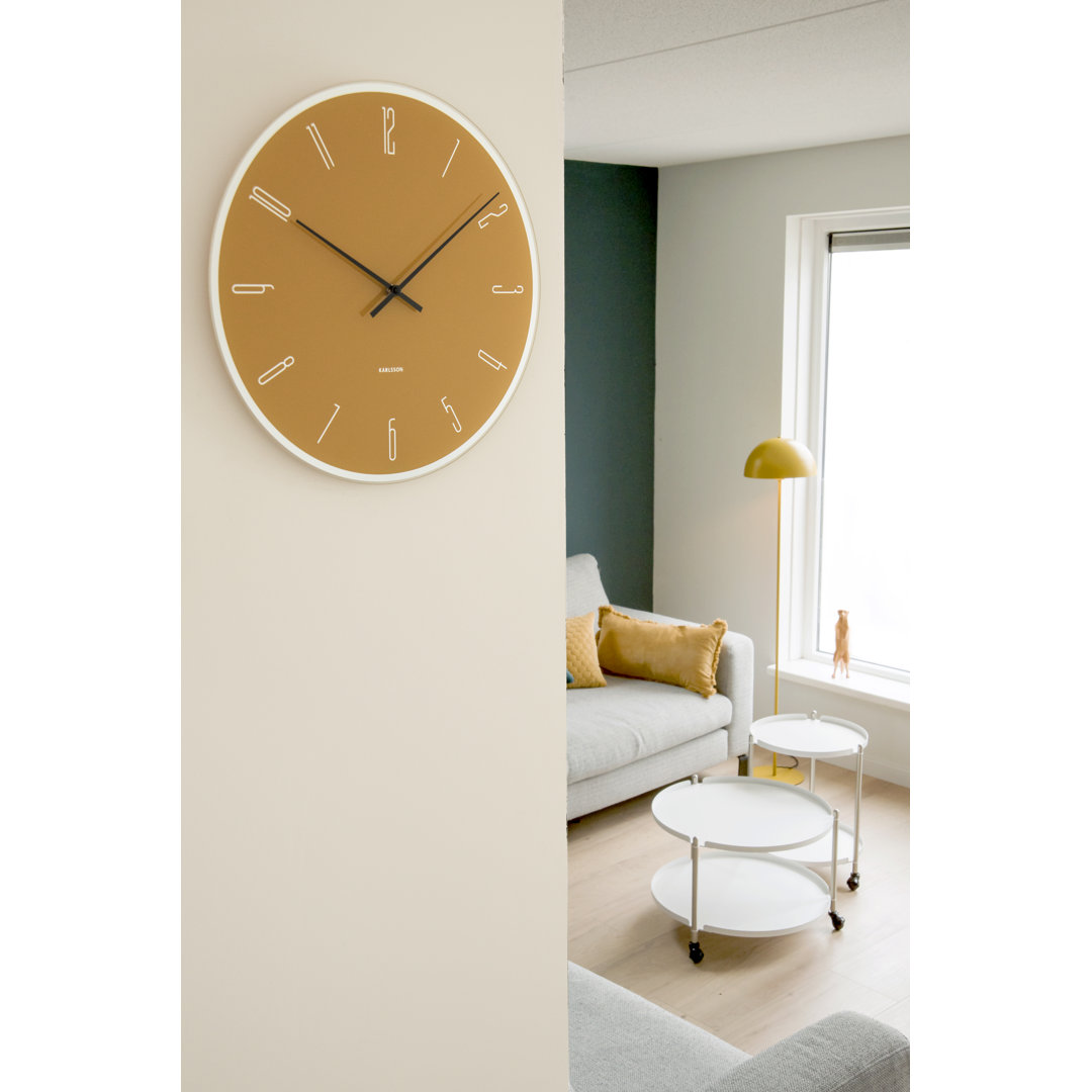 Mirror Silent Wall Clock
