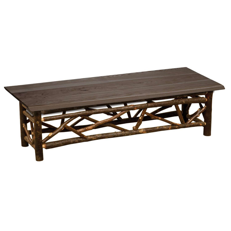 Solid Wood Bench, 18" H x 60" W x 18" D, Premium Fabric