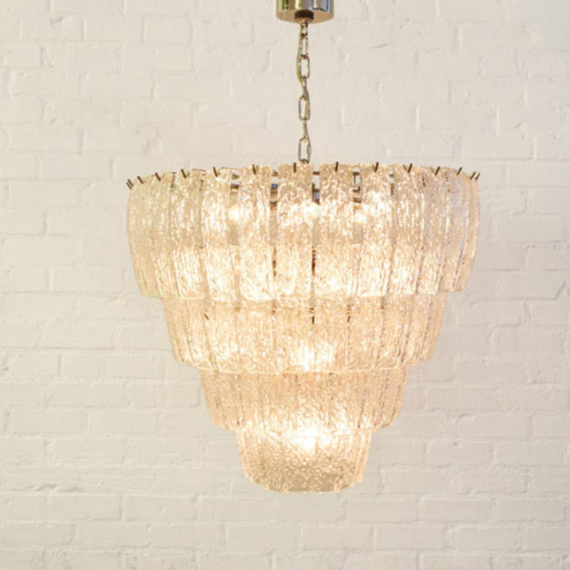 Gloria Chandelier, Polished Brass, 8