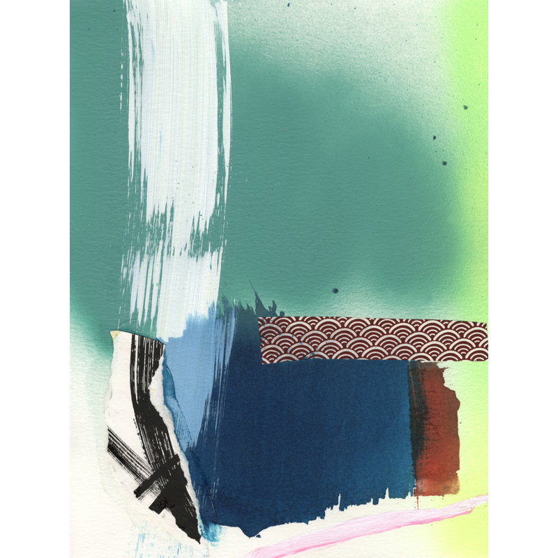 Tamina Neon Collage II by Jodi Fuchs - Wrapped Canvas Print, 30 cm H x 20 cm W