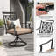 Hana Swivel Patio Dining Armchair with Cushion