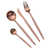 Or rose est en rupture de stock